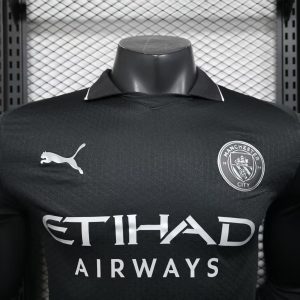 manchester city black long sleeves